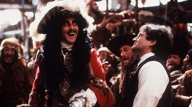 Dustin Hoffman & Robin Williams in Hook