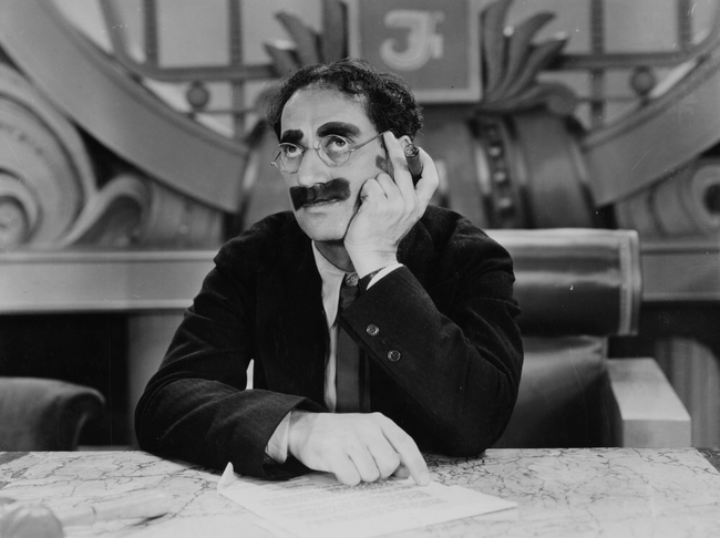 Groucho Marx in Duck Soup