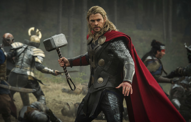 Chris Hemsworth in Thor: The Dark World