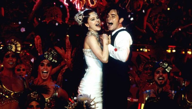 Nicole Kidman & Ewan McGregor in Moulin Rouge