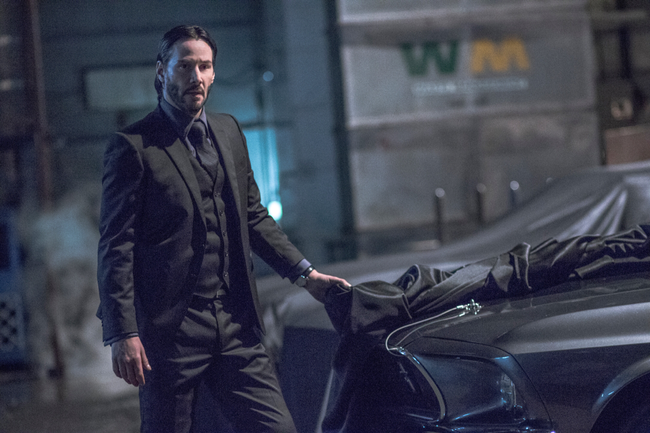 Keanu Reeves in John Wick: Chapter 2