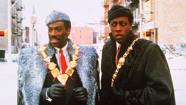 Eddie Murphy & Arsenio Hall in Coming to America