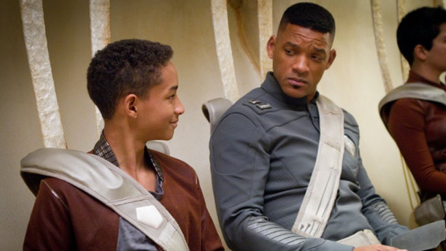 Jaden Smith & Will Smith in After Earth