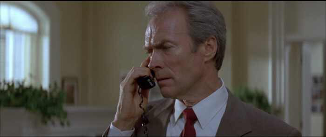 Clint Eastwood in In the Line of Fire