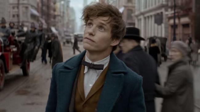 Eddie Redmayne in Fantastic Beasts & Where To Find Them