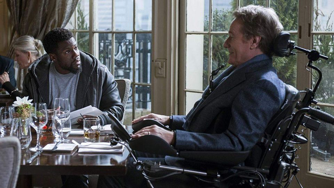 Kevin Hart & Bryan Cranston in The Upside