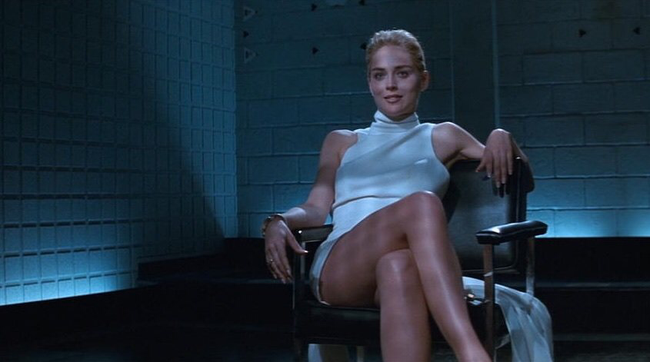 Sharon Stone in Basic Instinct