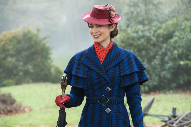 Emily Blunt in Mary Poppins Returns