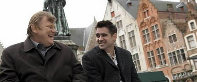 Brendan Gleason & Colin Farrell in In Bruges