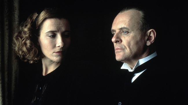 Emma Thompson & Anthony Hopkins in The Remains of the Day