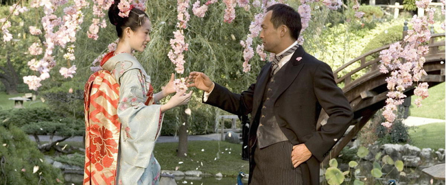 Zhang Ziyi & Ken Watanabe in Memoirs of a Geisha