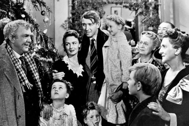 The cast of It's A Wonderful Life