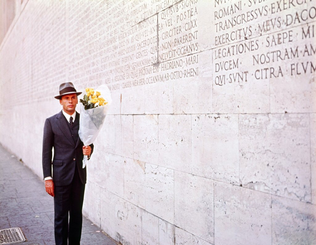 Jean-Louis Trintignant in The Conformist