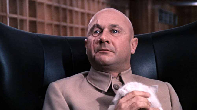 Donald Pleasance in You Only Live Twice