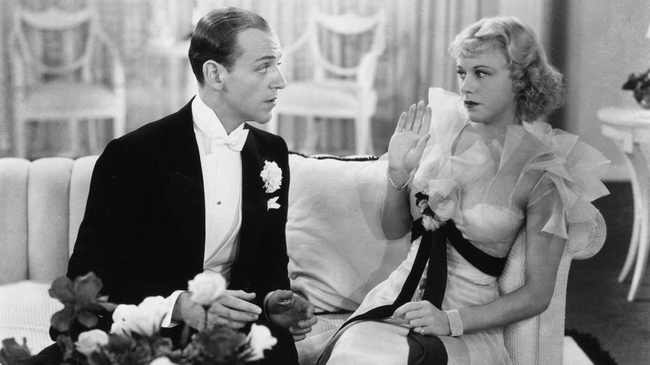 Fred Astaire & Ginger Rogers in The Gay Divorcee