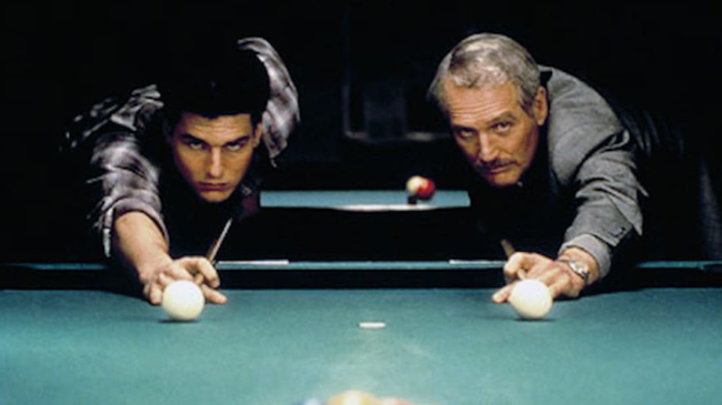 Tom Cruise & Paul Newman in The Color Of Money