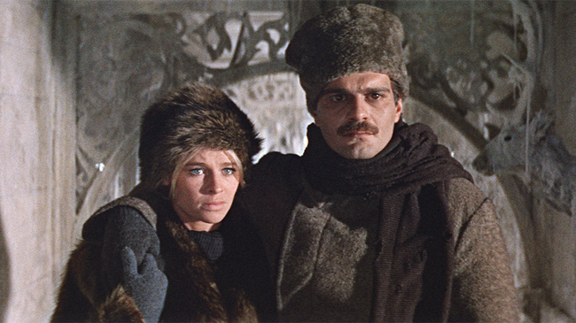 Julie Christie & Omar Sharif in Doctor Zhivago