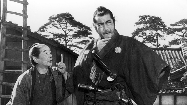 Toshiro Mifune in Yojimbo