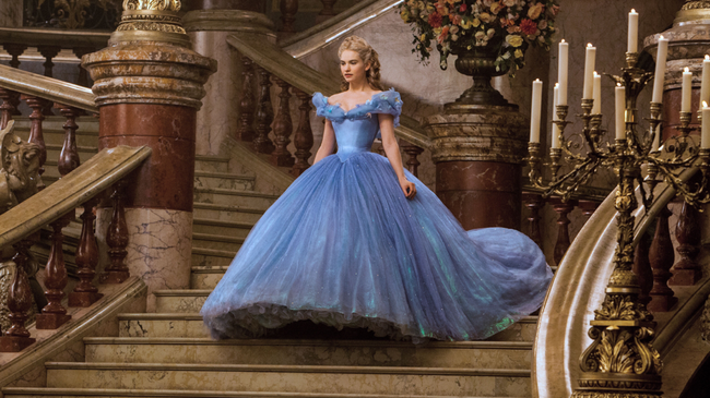 Lily James in Cinderella