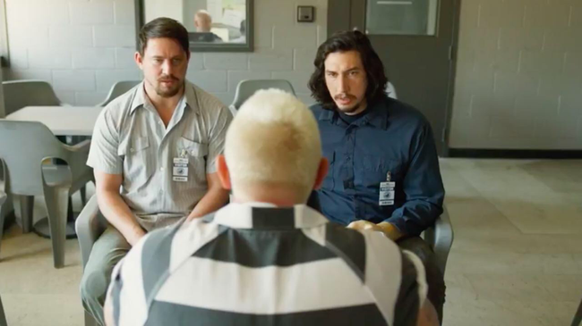 Channing Tatum & Adam Driver (& Daniel Craig) in Logan Lucky