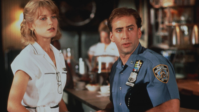 Bridget Fonda & Nicolas Cage in It Could Happen to You