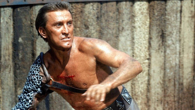 Kirk Douglas in Spartacus