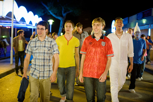 The cast of The Inbetweeners Movie