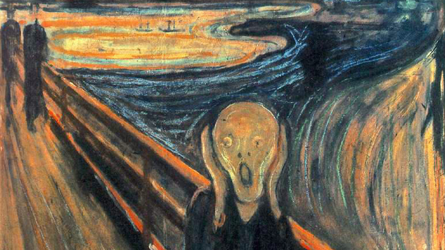 Le cri. Edvard Munch, 1893.