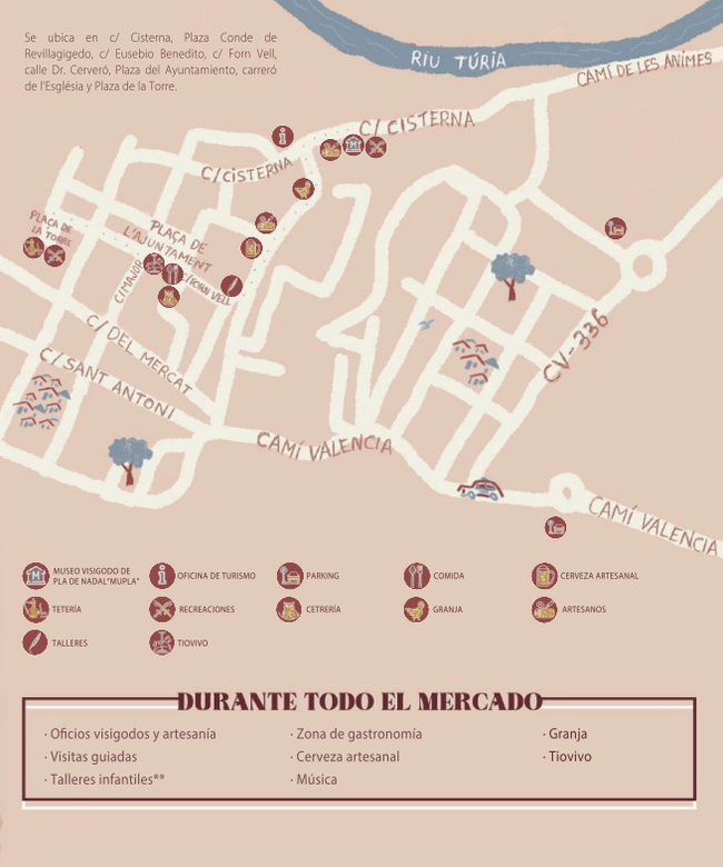Programa de la Festa del Dux en Ribarroja