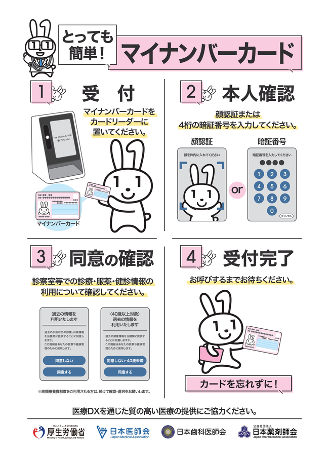 マイナンバーカード資格確認について