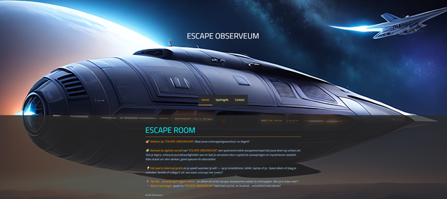 escape room Observeum
