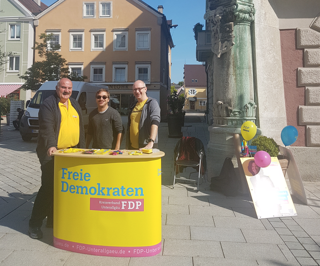 FDP in Mindelheim zur Europawahl 2019