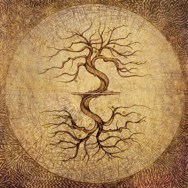 Gespiegelter Baum