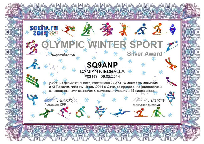 OLYMPIC - SREBRO