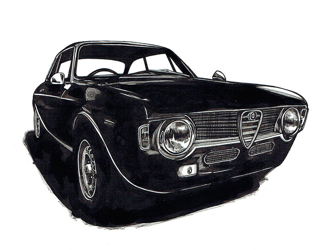 車絵イラスト