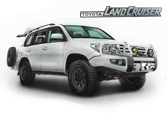 ランクルイラスト - プロイラストレーターがオーダー制作します