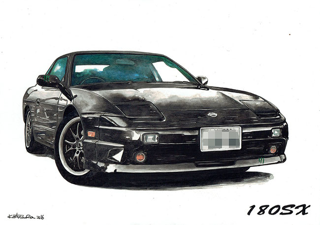 180sx - プロイラストレーターがオーダー制作します
