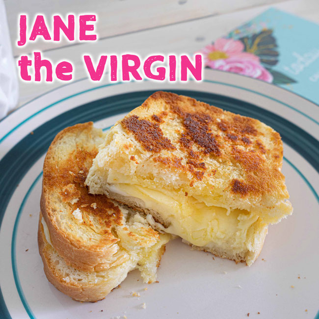 Gebackener Käse Sandwich (Grilled Cheese Sandwich) aus Jane the Virgin