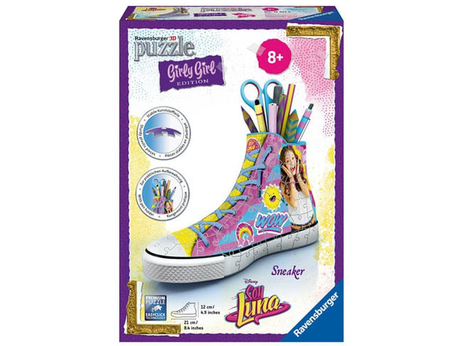 Bei der Bestellung im Onlineshop der-Wegweiser erhalten Sie das Ravensburger Paket 12107 Sneaker "Soy Luna".