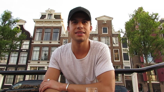 Andrew Matarazzo during the interview in Amsterdam