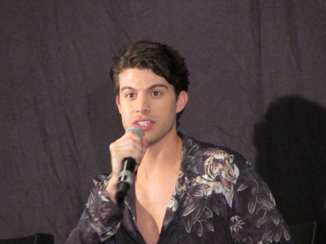 Andrew Matarazzo during his panel in Amsterdam