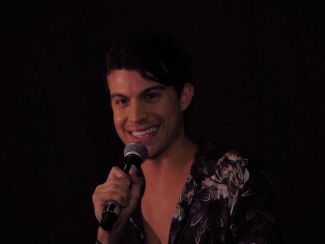 Andrew Matarazzo during his panel in Amsterdam