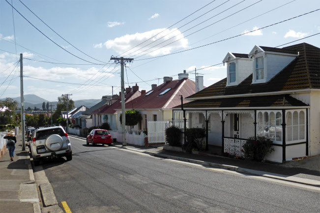 Battery Point cottages