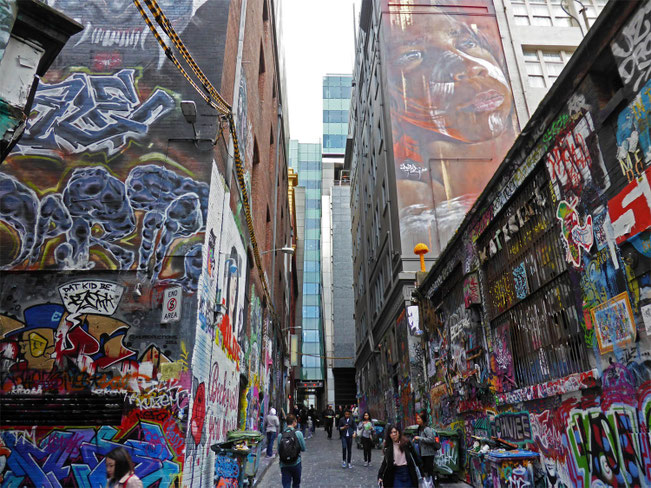 Melbourne street art