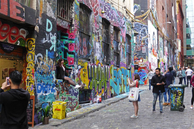 Melbourne street art