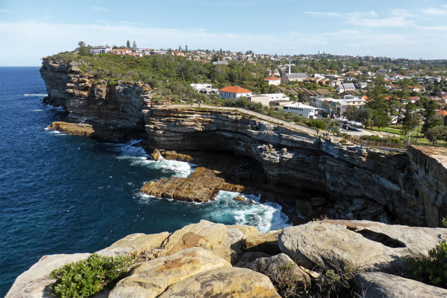 The view from The Gap lookout