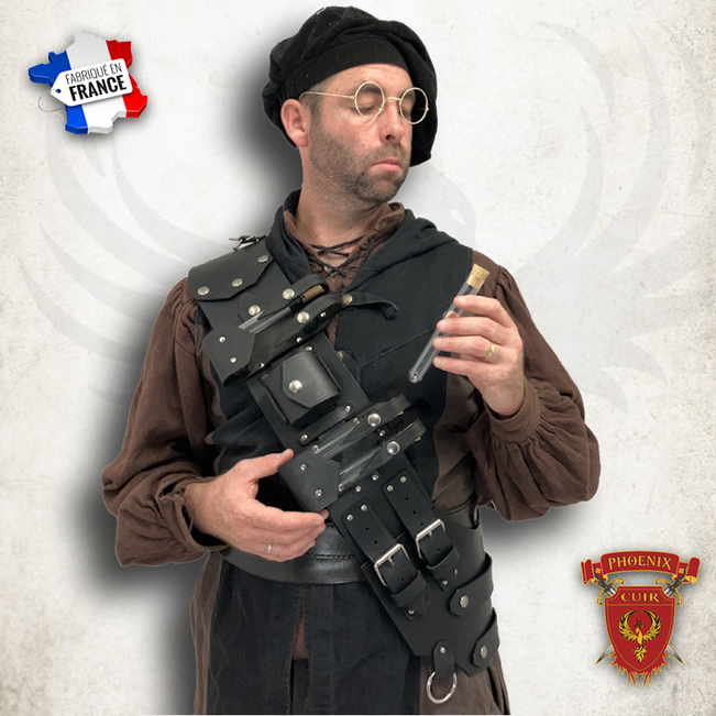  Armure cuir fabrication francaise artisanale Special GN
