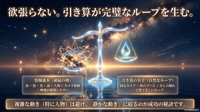 実際にやって感じた「ループ動画を綺麗に作るコツ」