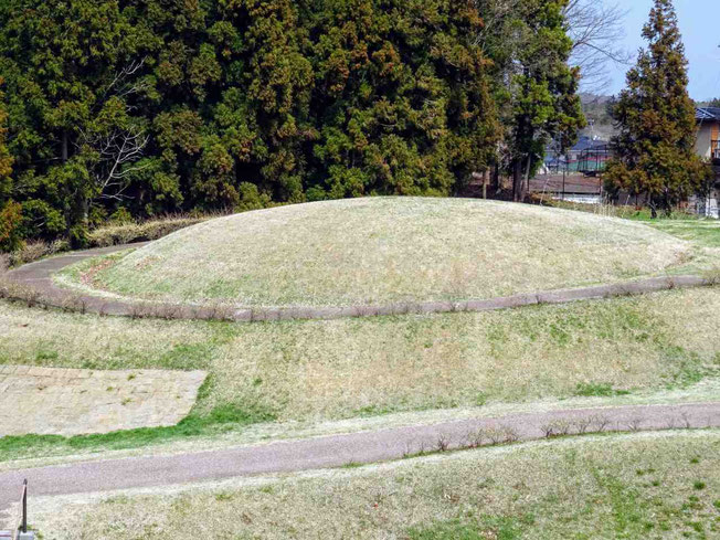 郡山市 国指定史跡 大安場古墳（大安場史跡公園）