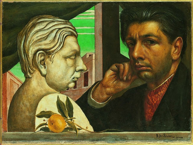 Giorgio de Chirico - Autoportrait - 1922/1924